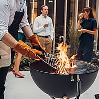 HOFATS BOWL 70 Fire Bowl with tripod