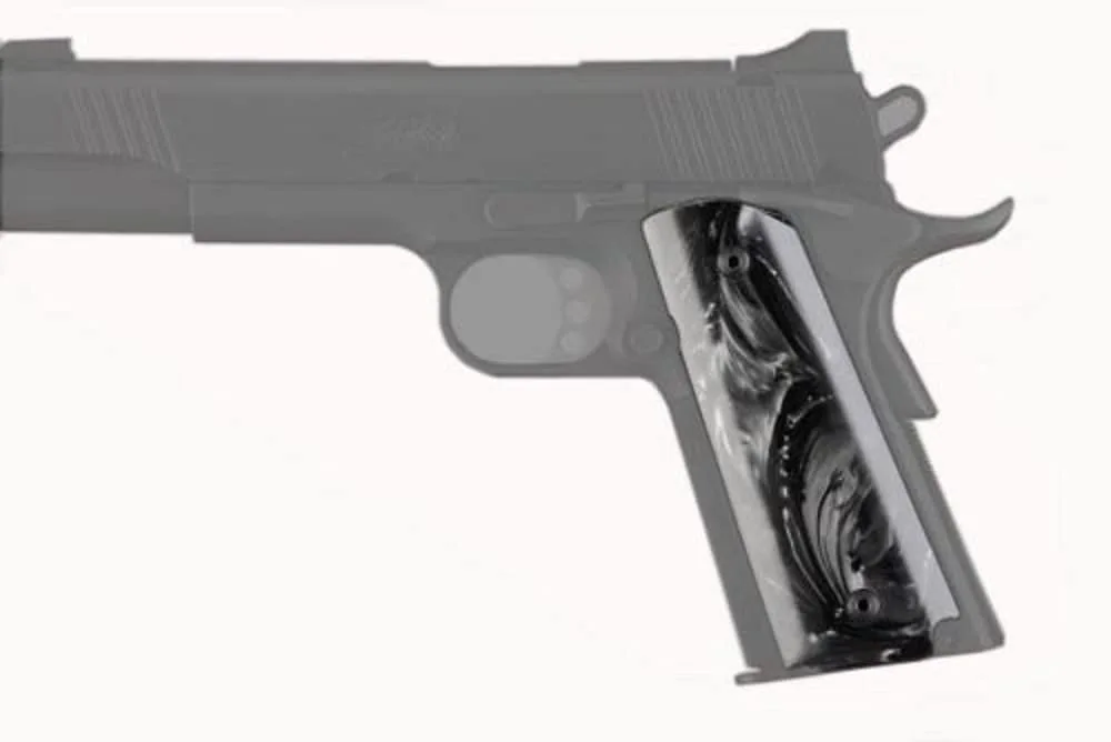 HOGUE 1911 Government Model Hardwood Grips - One Size