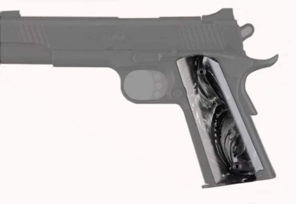 HOGUE 1911 Government Model Hardwood Grips - One Size