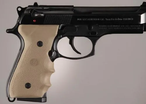 HOGUE OverMolded Rubber Grip for Beretta 92/96 Series