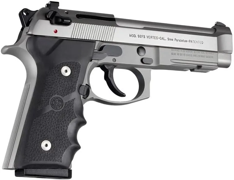 Hogue Beretta Vertec OverMolded Rubber Grip - Black