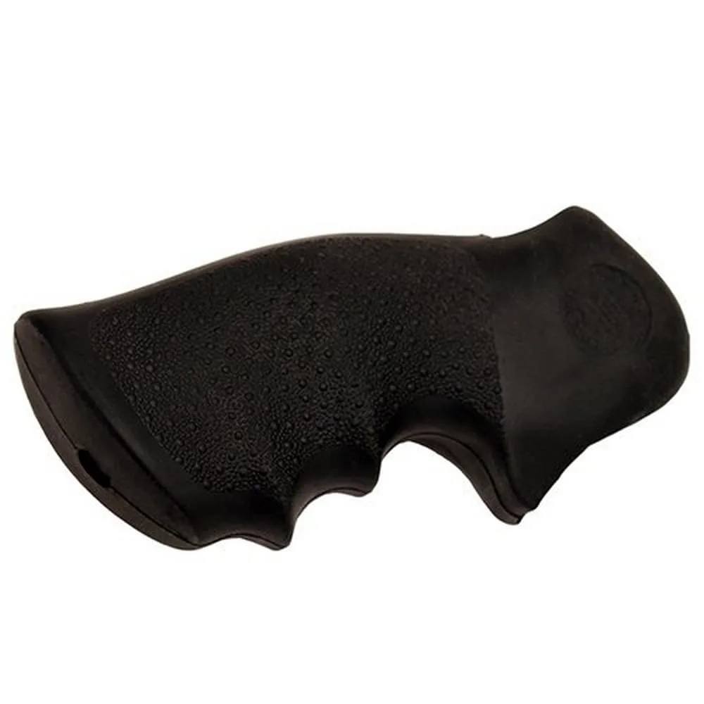 Hogue S&W K & L Frame, Square Butt, Rubber Monogrip Revolver Grip, Black - 10000