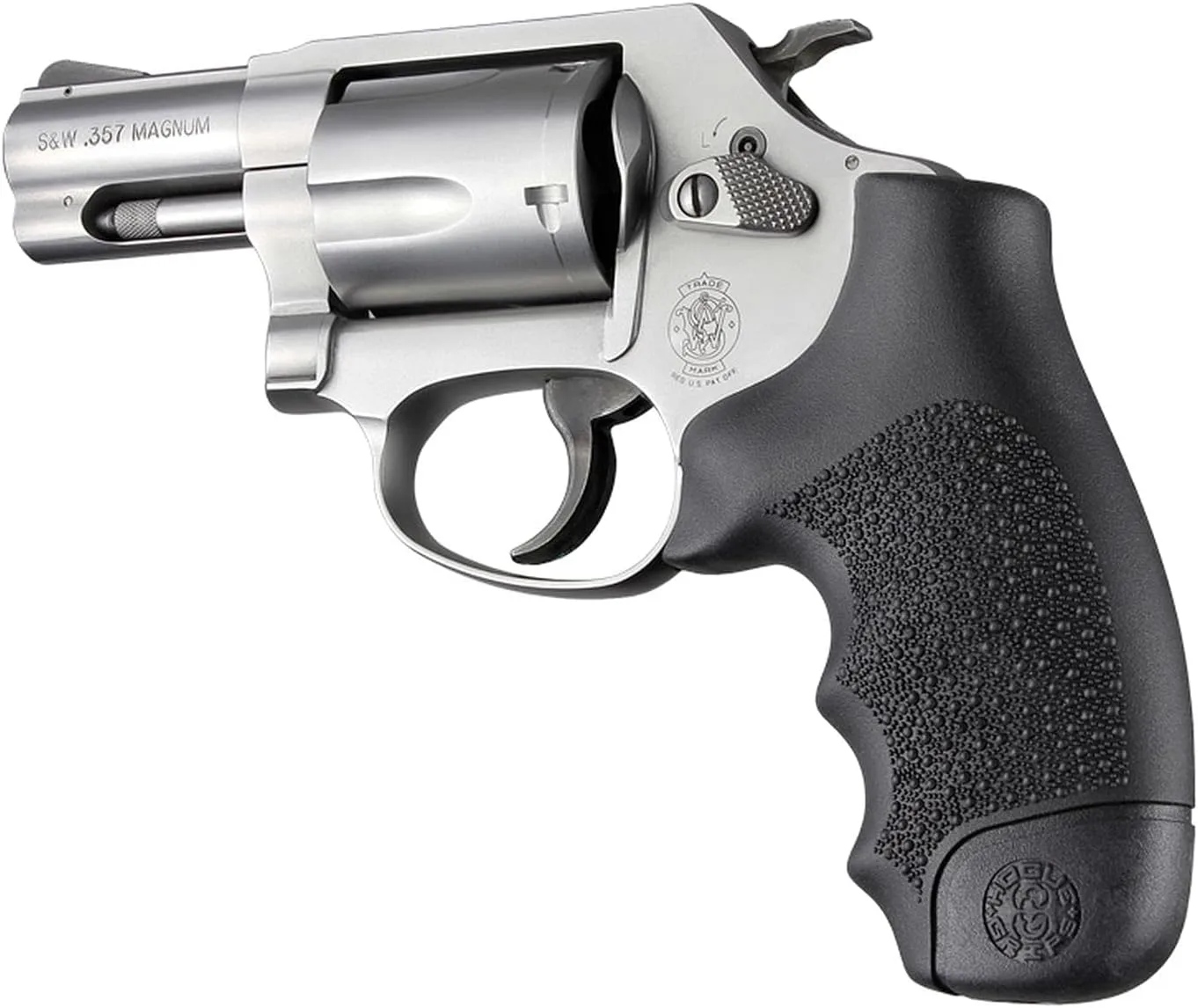 HOGUE OverMolded Rubber Monogrip for S&W J-Frame Revolvers