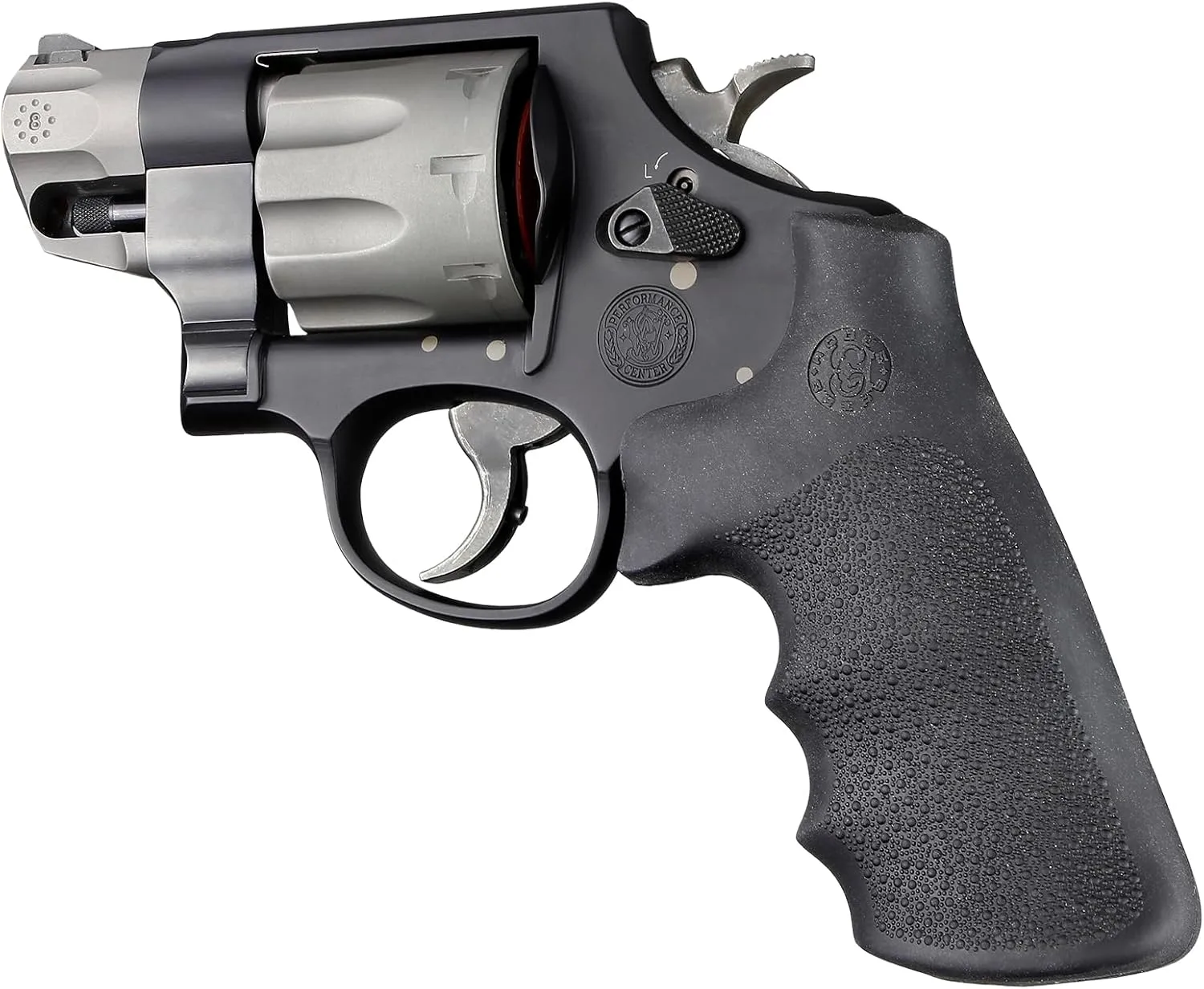 Hogue OverMolded Rubber Grip for S&W 460, 500, & Governor Round Butt (Tamer Conversion), K, L, N, X, & Z Frames