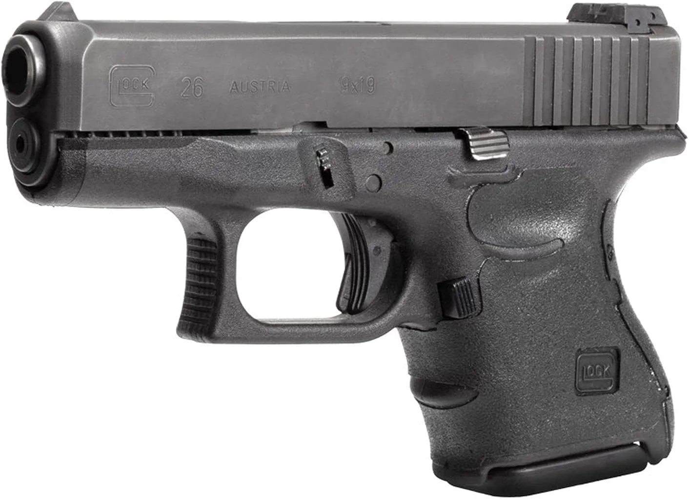 Hogue Wrapter Adhesive Grip Black Glock 26/27/33/39 Gen 3, Multi, One Size