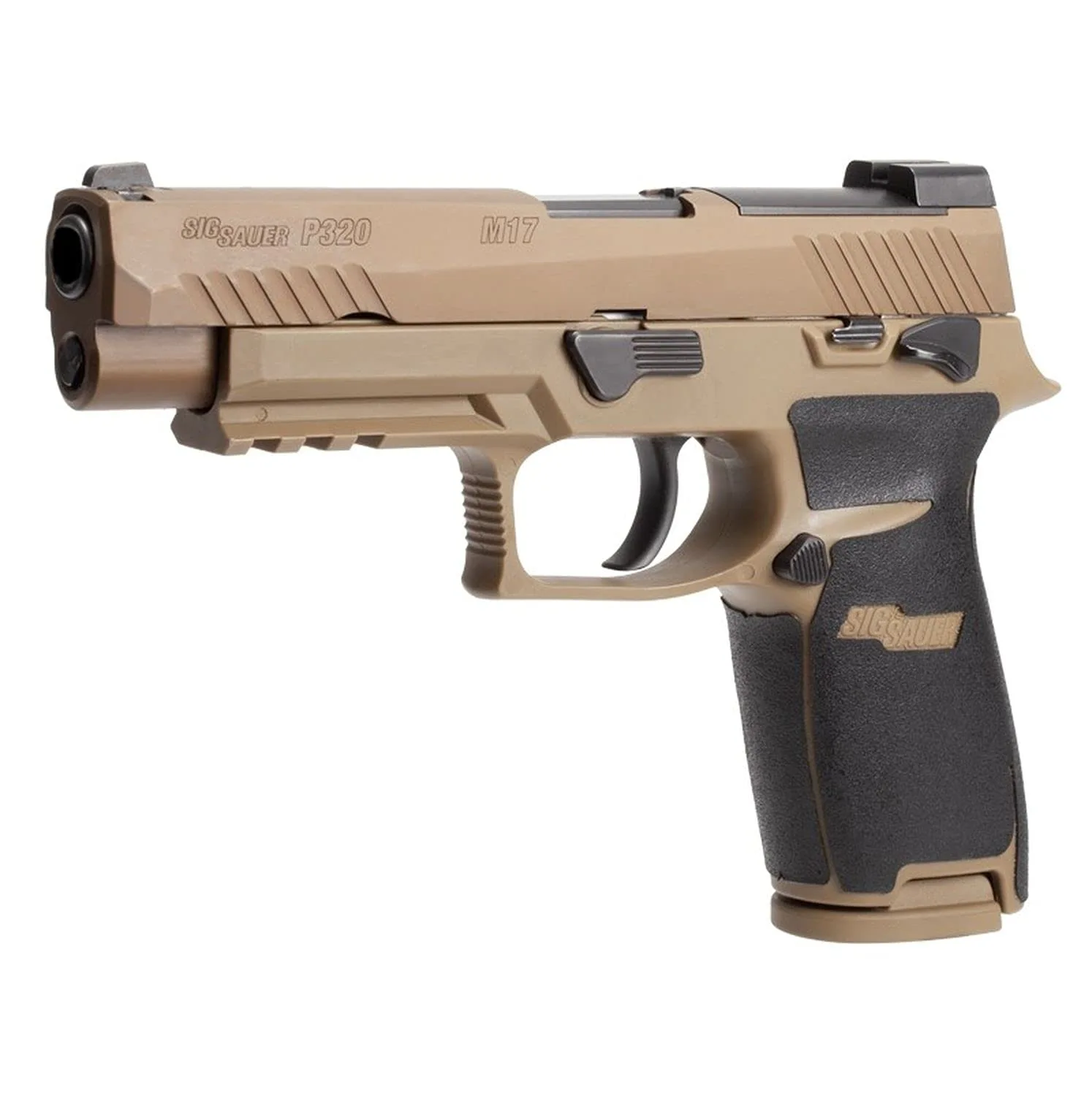 Hogue Wrapter Adhesive Grip Black P320 Full Size Medium Grip