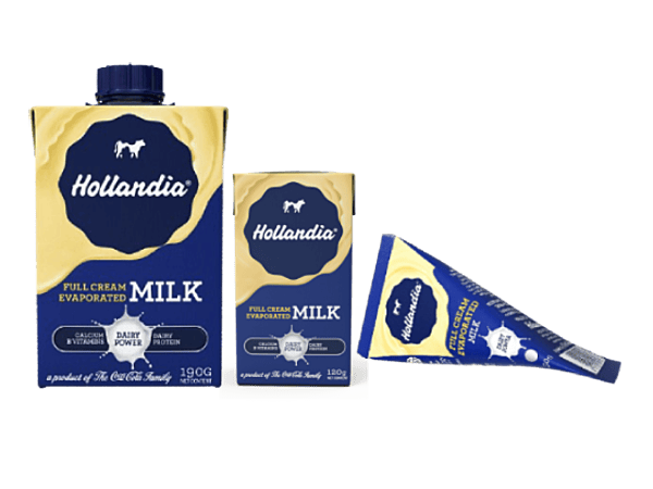 Hollandia Evaporated Milk 190g, 120g, 50g