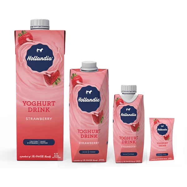 Hollandia Yoghurt Strawberry 500ml, 315ml, 180ml, 90ml