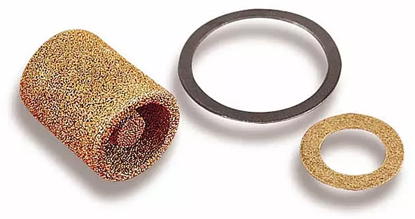 Holley 162-500 Brass Carburetor Fuel Inlet Filter - Pack of 2