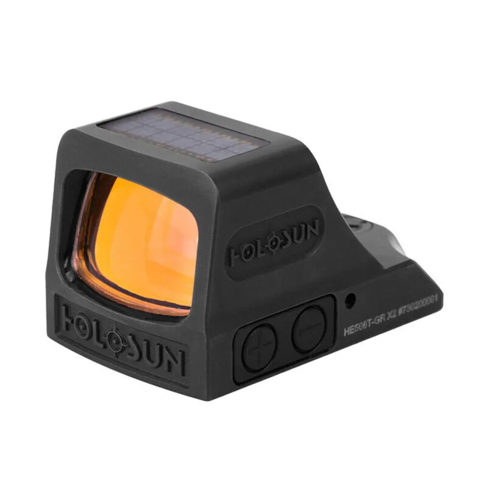HOLOSUN HE508T X2 Multi-Reticle 2 MOA Dot & 32 MOA Circle Open Reflex Pistol Sight