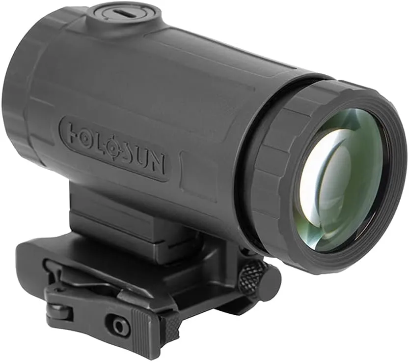 Holosun HM3XT Titanium 3X Flip-to-Side Magnifier w/QD Mount HM3X-T