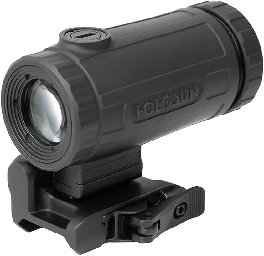 Holosun HM3XT Titanium 3X Flip-to-Side Magnifier w/QD Mount HM3X-T