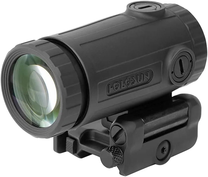 Holosun HM3XT Titanium 3X Flip-to-Side Magnifier w/QD Mount HM3X-T