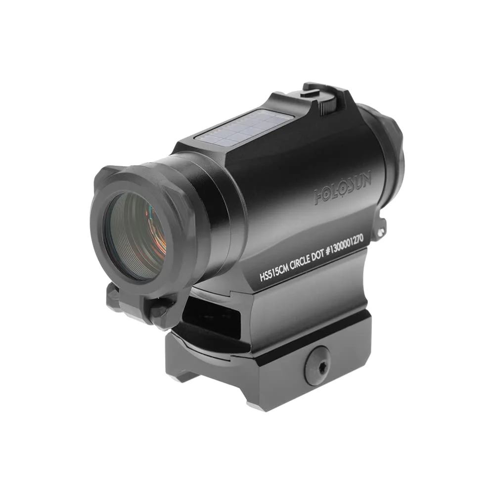 HOLOSUN HS515CM / HE515CM-GR 2 MOA Dot & 65 MOA Circle Micro Sight for Rifle
