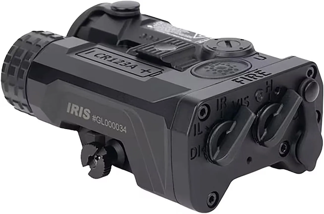 Holosun IRIS-GR3 VCSEL IR Illuminator W/Variable Power & Focus Slide Switch, GR&IR Lasers