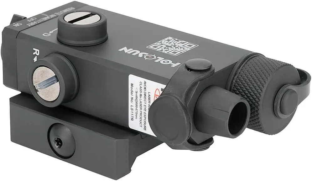 HOLOSUN LS117 Laser Aiming Device for Long Guns with QD Picatinny Rail Mount