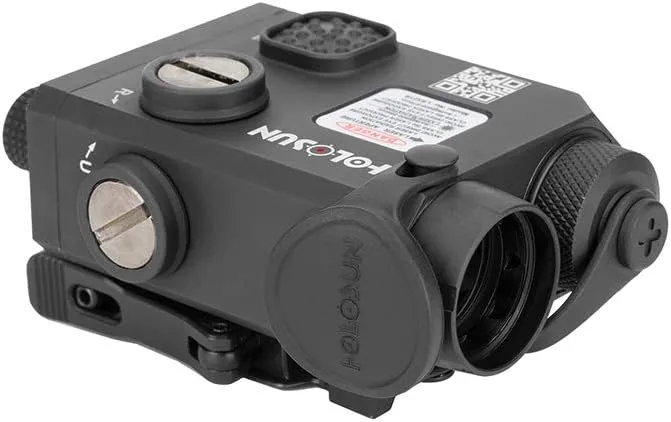HOLOSUN LS321 Coaxial Visible & IR Laser Sight with IR Illuminator, Quick-Release Picatinny Mount