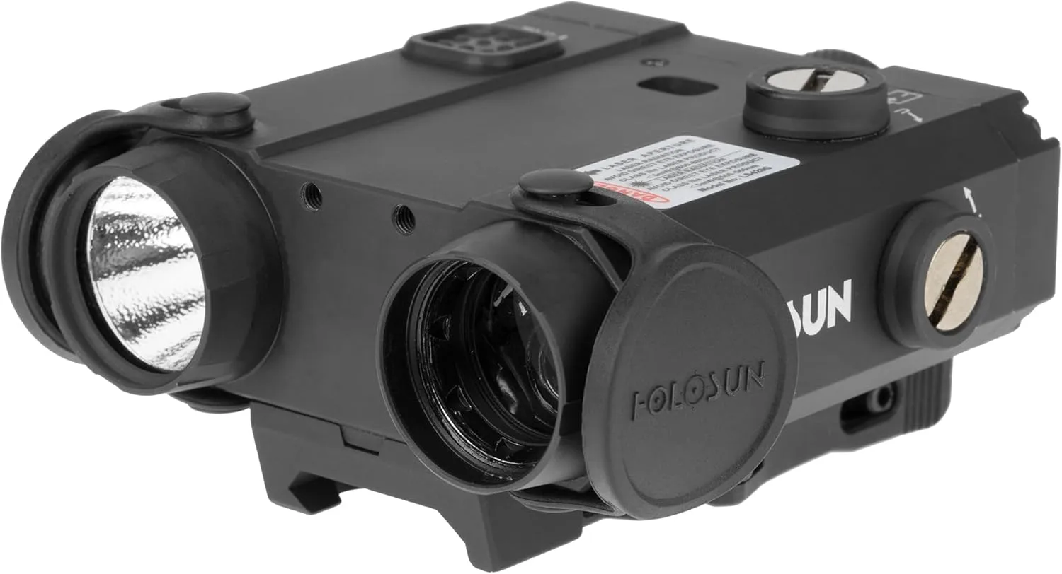 Holosun LS420G: Green & IR Laser, IR Illuminator, White Light, 7075 Aluminum Housing