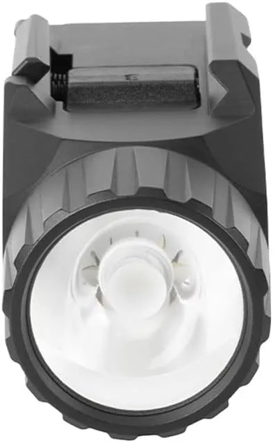 HOLOSUN P.ID HC Pistol Mounted White Flashlight High Candela - High/Low Output Modes 800/400 Lumens Rechargeable Waterproof