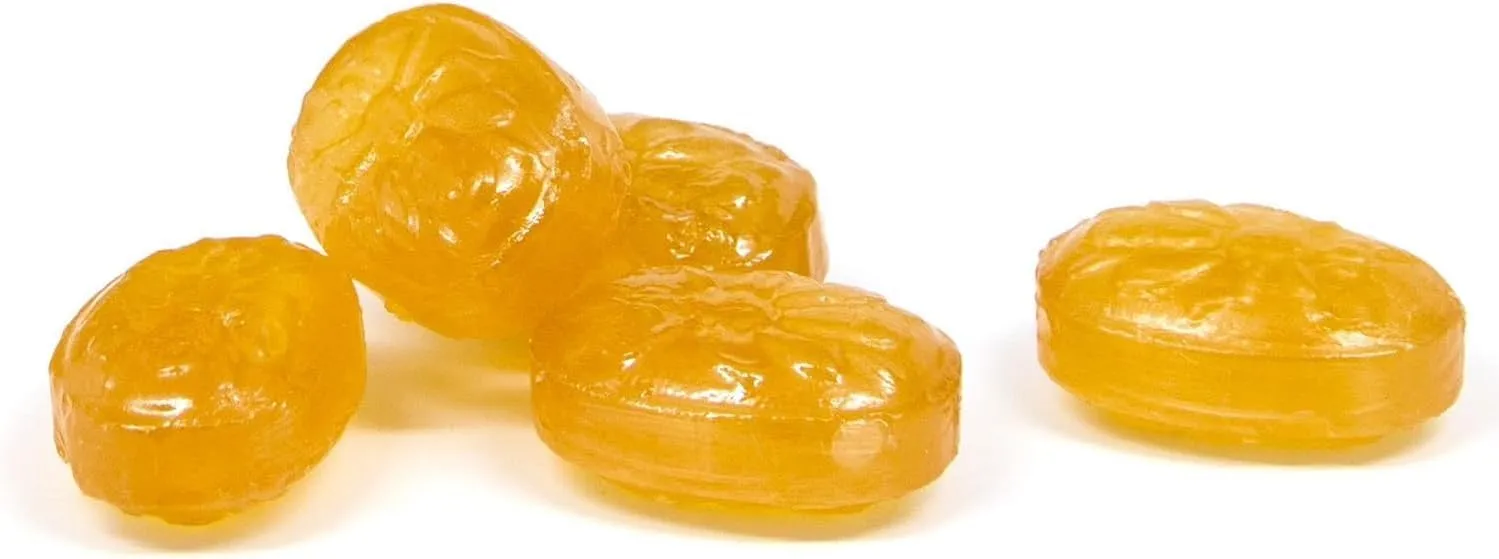 Honees Filled Honey Lemon Cough Drops- Filled with Honey, Menthol, Lemon and Eucalyptus