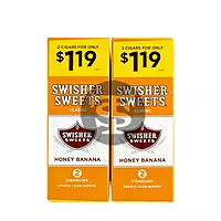 SWISHER SWEETS CIGARILLOS $1.19 (60 CIGARS)