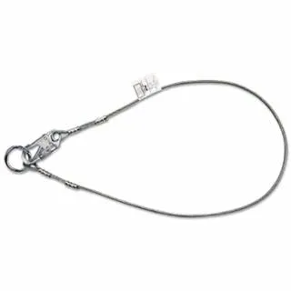 Honeywell ANSI Z359-2007 Compliant 6' Cable Anchorage Connector withVinyl-Coated Wire Rope