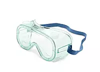 Honeywell Uvex by A610S Series Splash Goggle with Transparent Green Body and Clear Lens with Fog-Ban Anti-Fog Coating