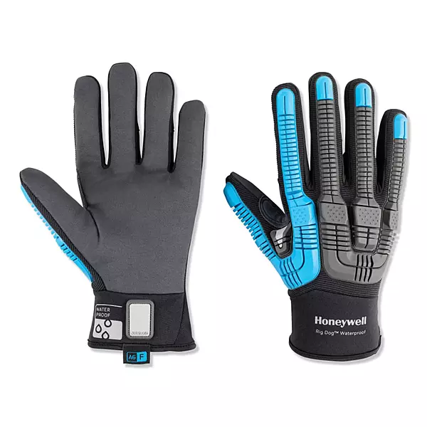 Honeywell Impact Glove, ANSI 6 Cut Protective Palm, ANSI/ISEA 138 Level 3 Impact Protection. Integrated Waterproof Barrier