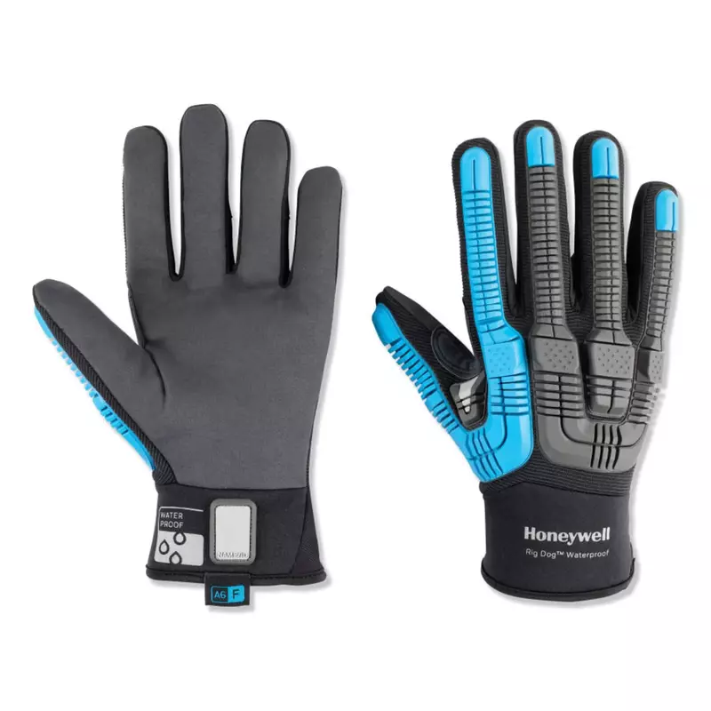 Honeywell Impact Glove, ANSI 6 Cut Protective Palm, ANSI/ISEA 138 Level 3 Impact Protection. Integrated Waterproof Barrier