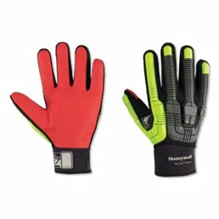 Honeywell Impact ANSI A6 Cut Palm, Slipon Cuff, LG 42-612BY/9L