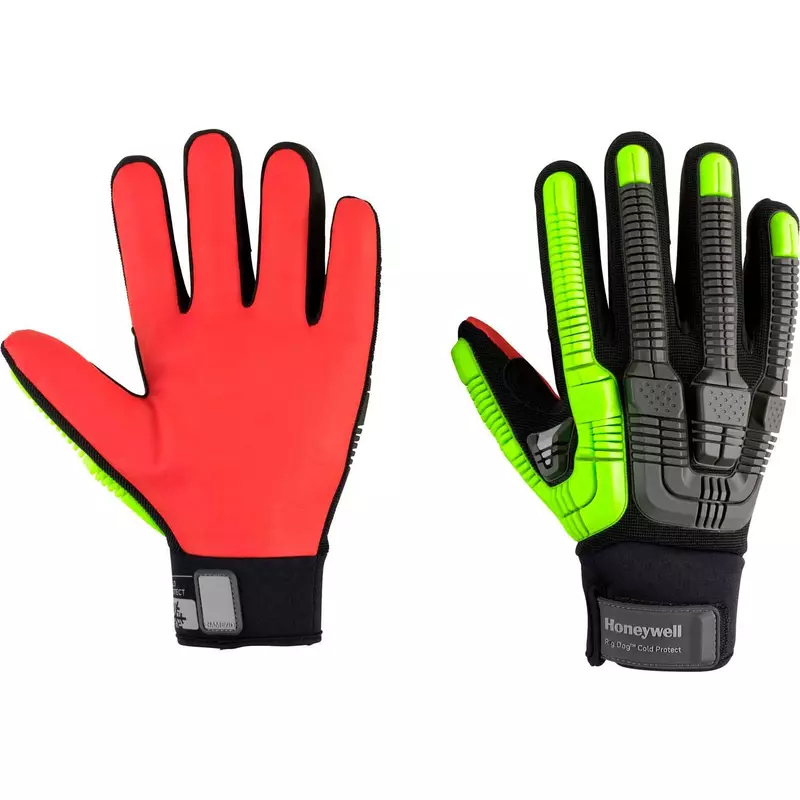 Honeywell Impact ANSI A6 Cut Palm, Slipon Cuff, XL 42-612BY/10XL