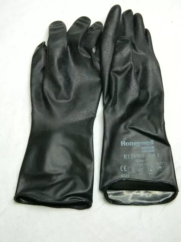 Honeywell B131R/7 Work Gloves, Unsupported Butyl, Size 7