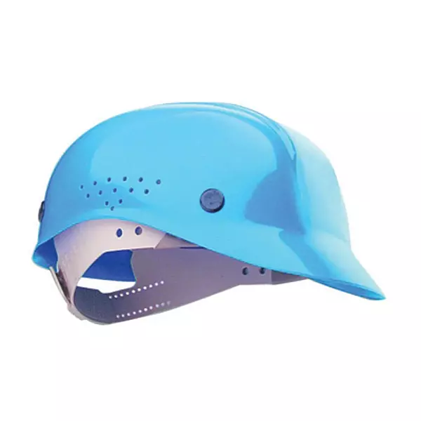 Honeywell Deluxe Bump Cap - Low Hazard, Vented, 4-pt Suspension, HDPE Shell, pin Lock Adjustment BC86070000