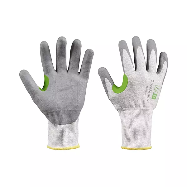 Honeywell Safety Products CoreShield, 13 gauge HPPE/basalt white liner, nitrile micro-foam grey coating, A4/D