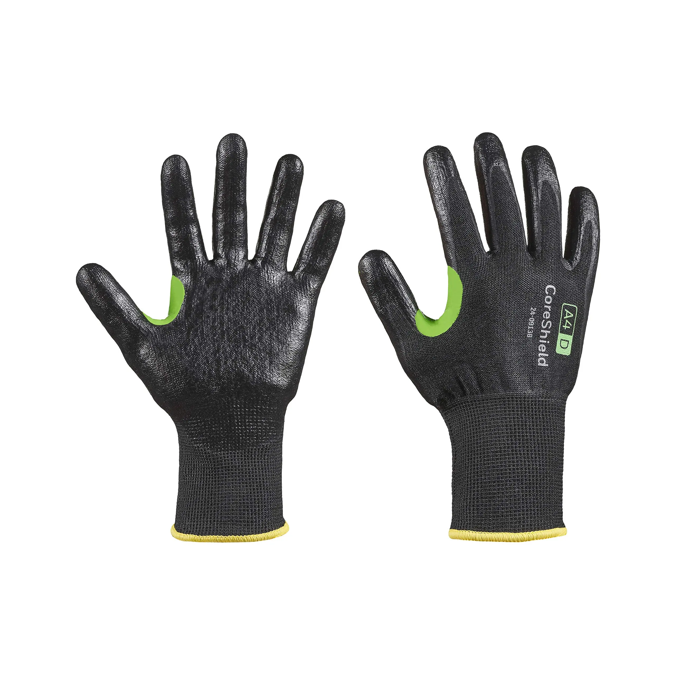 Honeywell CoreShield, 13 gauge, HPPE/basalt black liner, smooth nitrile black coating, A4/D