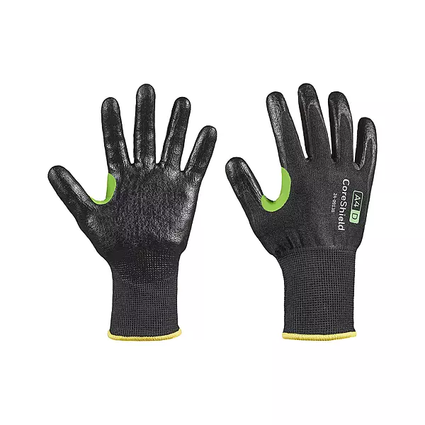 Honeywell CoreShield, 13 gauge, HPPE/basalt black liner, smooth nitrile black coating, A4/D