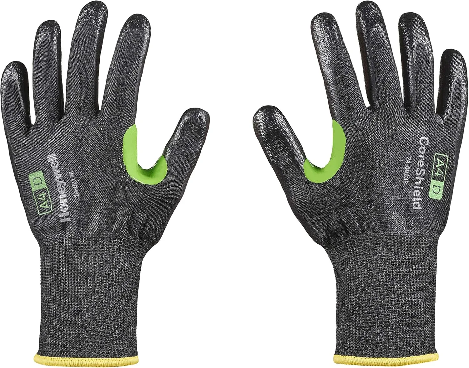 Honeywell CoreShield, 13 gauge, HPPE/basalt black liner, smooth nitrile black coating, A4/D