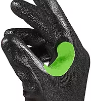 Honeywell CoreShield, 13 gauge, HPPE/basalt black liner, smooth nitrile black coating, A4/D