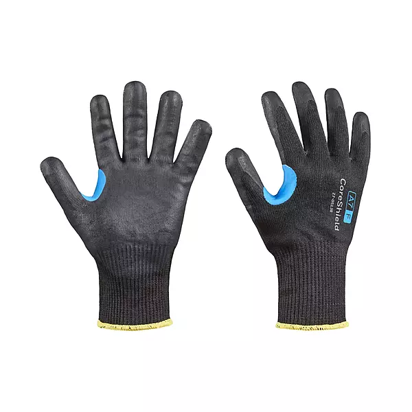 Honeywell CoreShield, 13 gauge HPPE/alloy black liner, nitrile micro-foam coating, A7/F