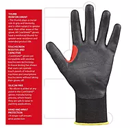 Honeywell CoreShield, 10G HPPE/Basalt, Nitrile, Black/Black A9 29-0910B/8M