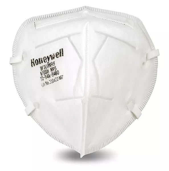 Honeywell DF300 N95 Flatfold Disposable Respirator 1 Count (Pack of 20) Box of 20 Respirator