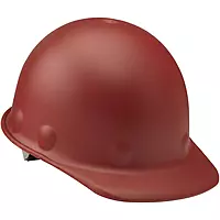 Honeywell Cap Style Hard Hat, Roughneck, Fiberglass, Factory Assembled with 3SW4 Reversible Headband