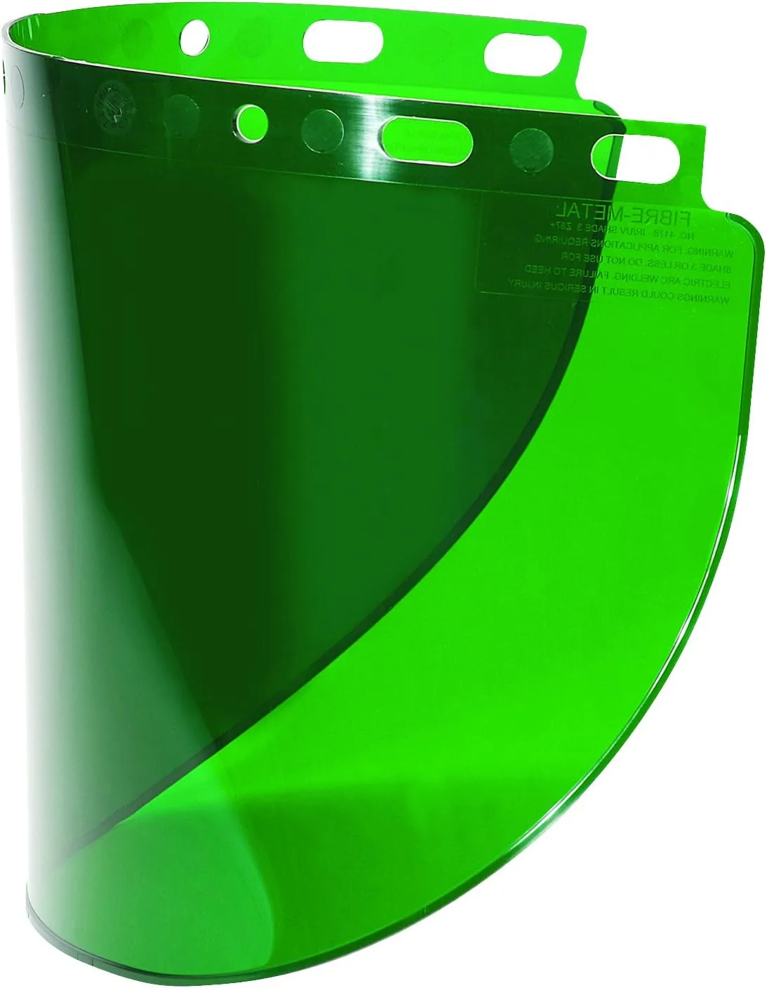 Fibre-Metal by Honeywell 4178DGN Face shield Window, Dark Green 1 Count (Pack of 1)
