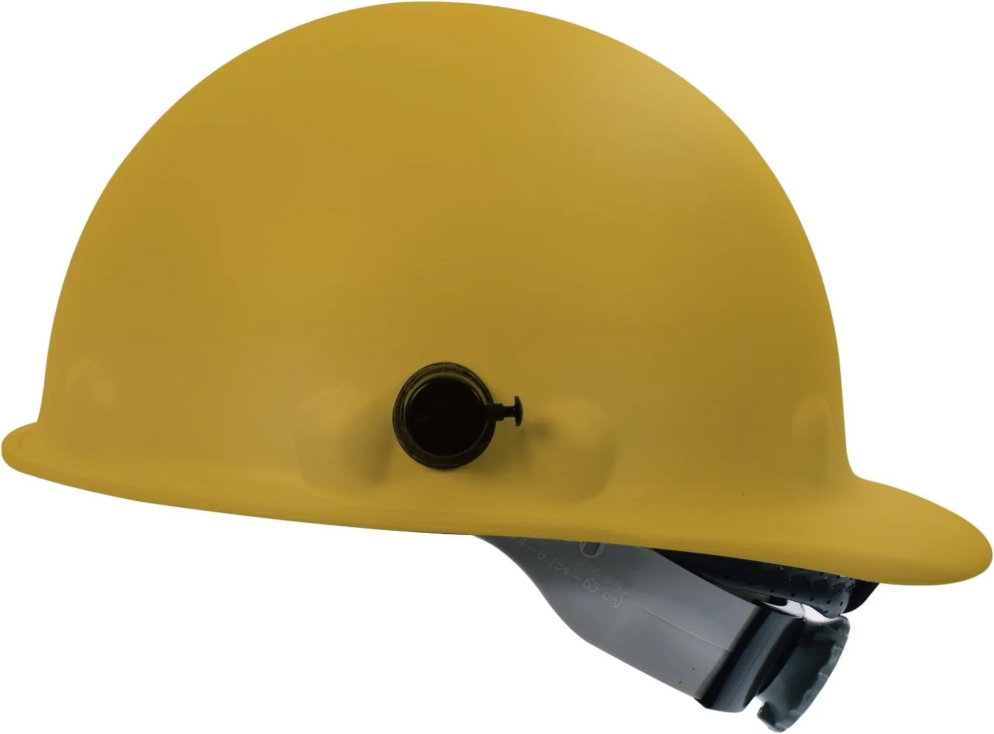 Fibre-Metal by Honeywell P2AQSW02A000 Super Eight Swing Fiber Glass Cap Style Hard Hat with Quick-Lok, Yellow