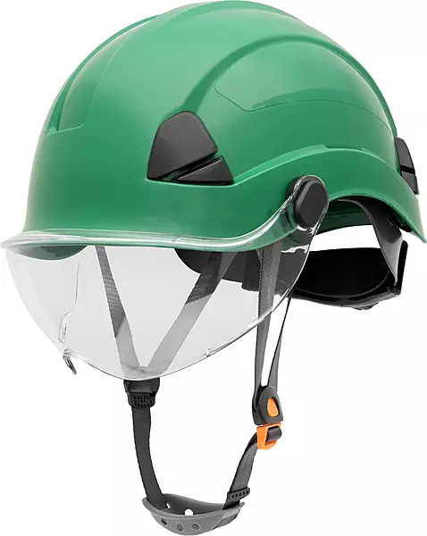 Fibre Metal Safety Helmet Green