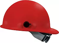 Fibre-Metal by Honeywell Super Eight Swing Strap Fiber Glass Cap Style Hard Hat with Quick-Lok, Red (P2AQSW15A000)