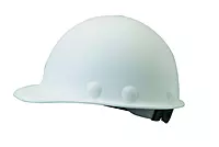 Fibre-Metal by Honeywell P2ASW01A000 Super Eight Swing Strap Fiber Glass Cap Style Hard Hat, White