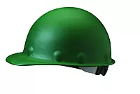 Fibre-Metal by Honeywell P2ARW74A000 Super Eight Ratchet Fiber Glass Cap Style Hard Hat, Green