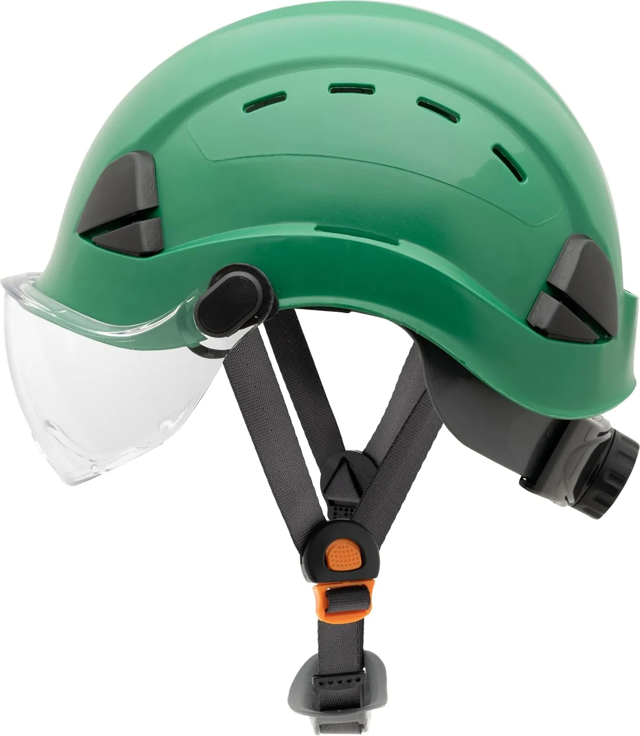 Fibre Metal Safety Helmet Vented Green