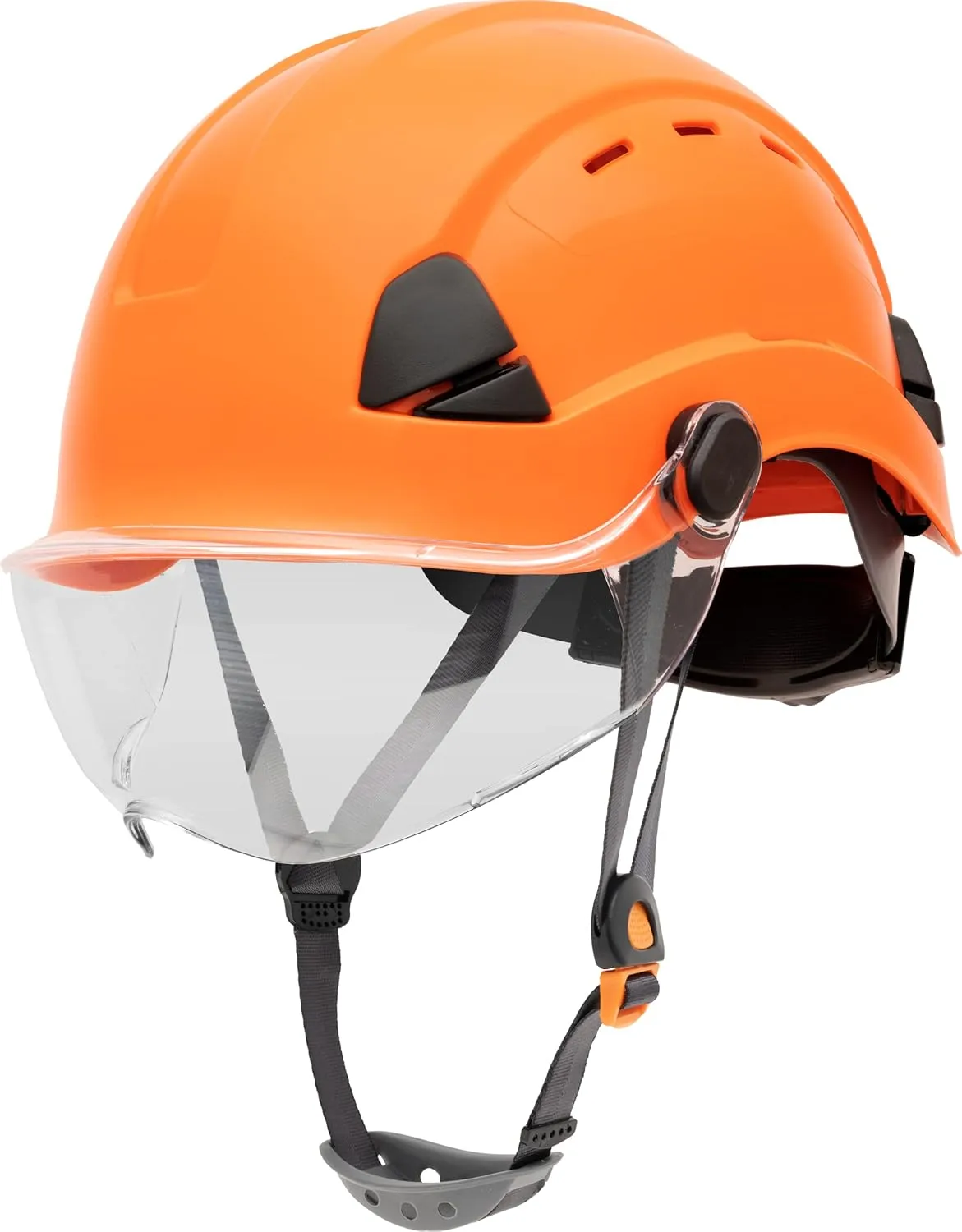 Fibre Metal Safety Helmet Vented Orange